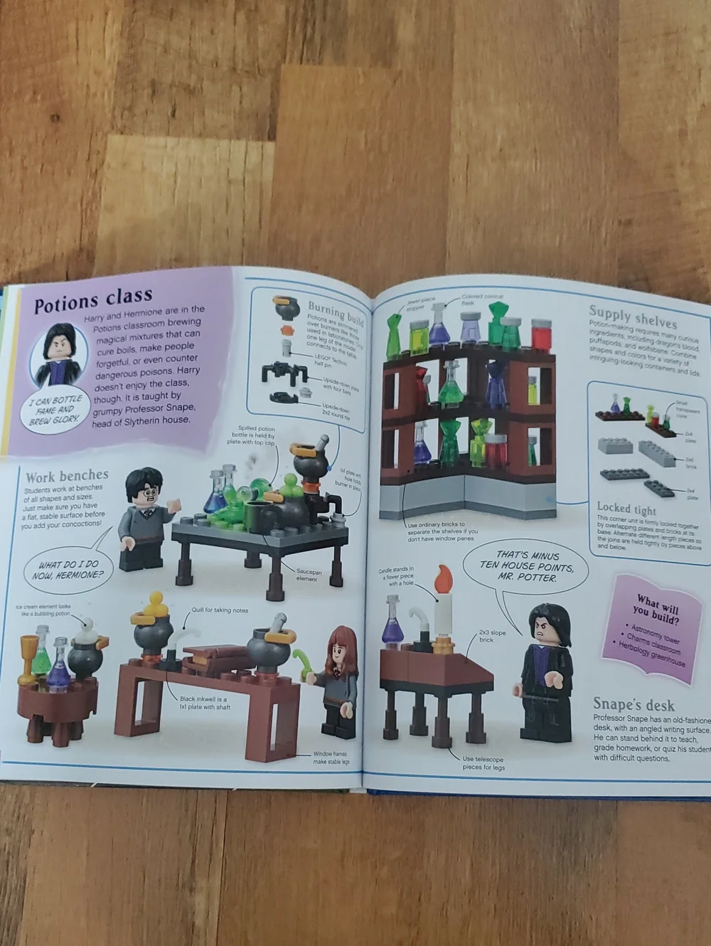 LEGO Build Your Own Adventure Kids Activity Books - Star Wars, Harry Potter